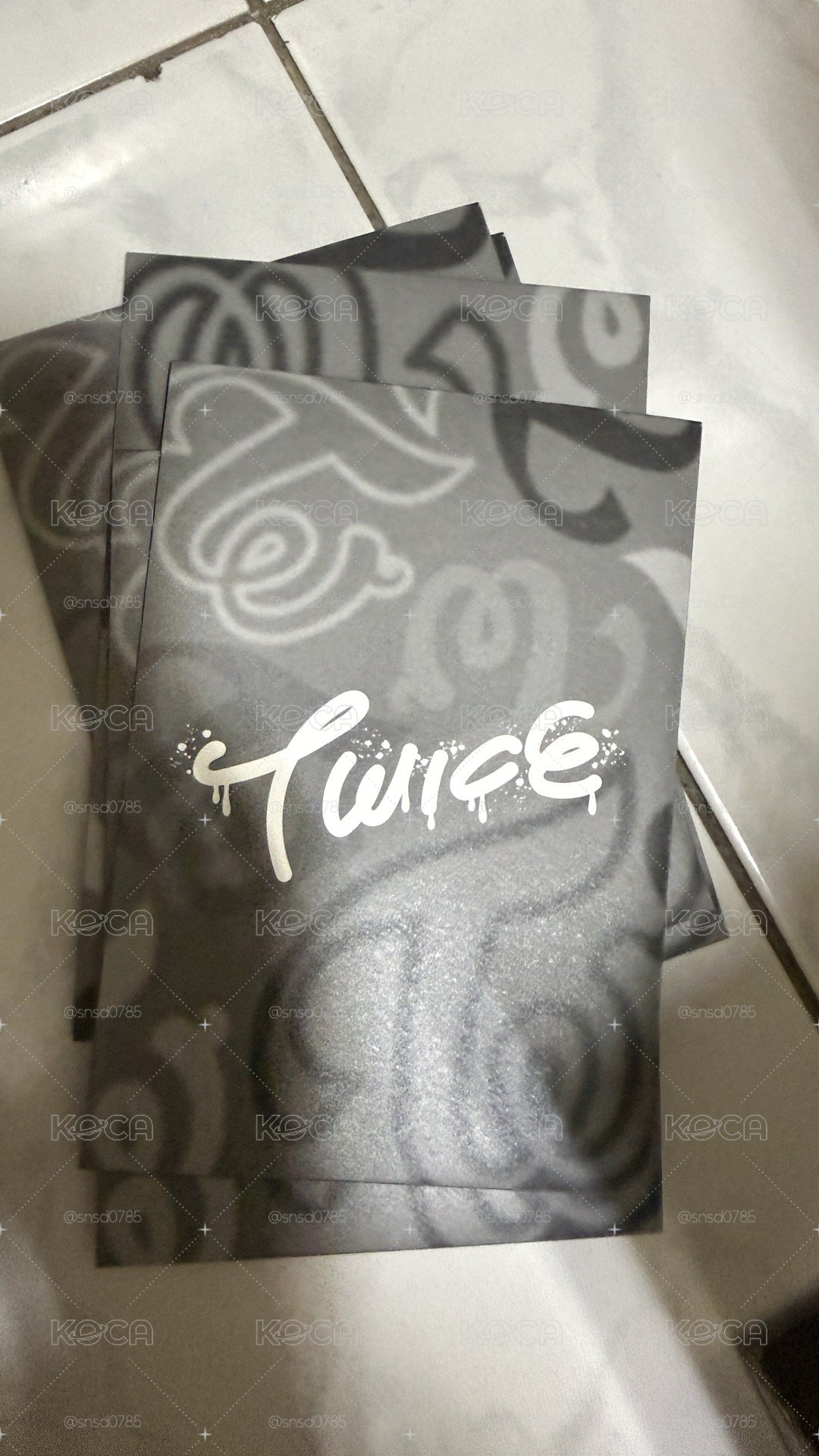 TWICE 六巡 明信片 隨機大卡 