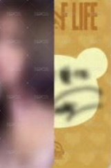 單曲二 sr 線上 1.0 簽售卡 拉拉熊ver. 背面