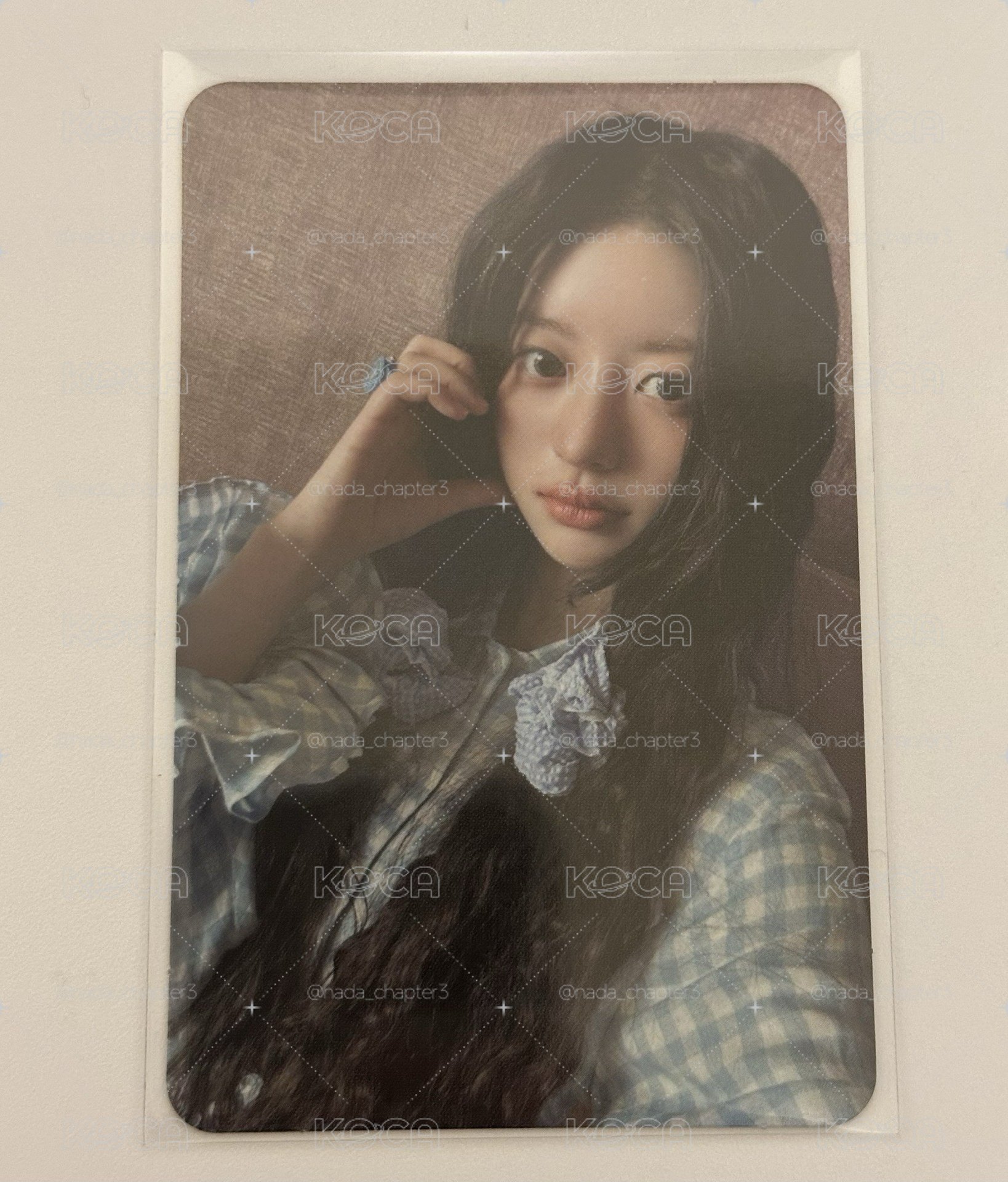 ILLIT SUPER REAL ME hl 2.0 簽售卡 Minju 