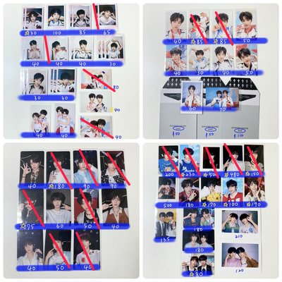 （不可直拍！）家族台曆 全套已拆