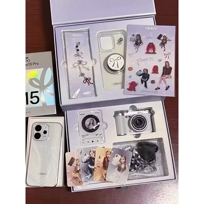 全球限量（宋雨琦最新代言） OPPO Reno 15系列星光蝴蝶結限定週邊禮盒