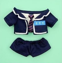 zeroni 18cm校服 娃衣 