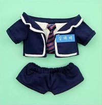zeroni 18cm校服 娃衣 