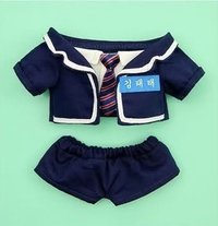 zeroni 18cm校服 娃衣 