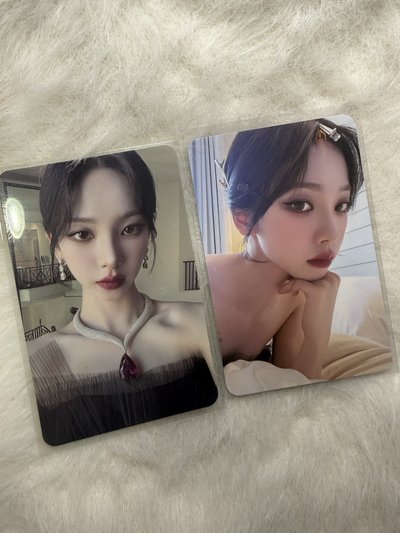 aespa karina my world黑天鵝柚🦢戛納柚 兩張一起