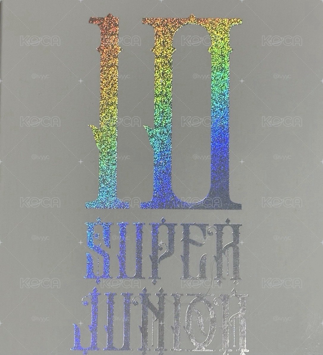Super Junior 10輯空專含盒子一套4本