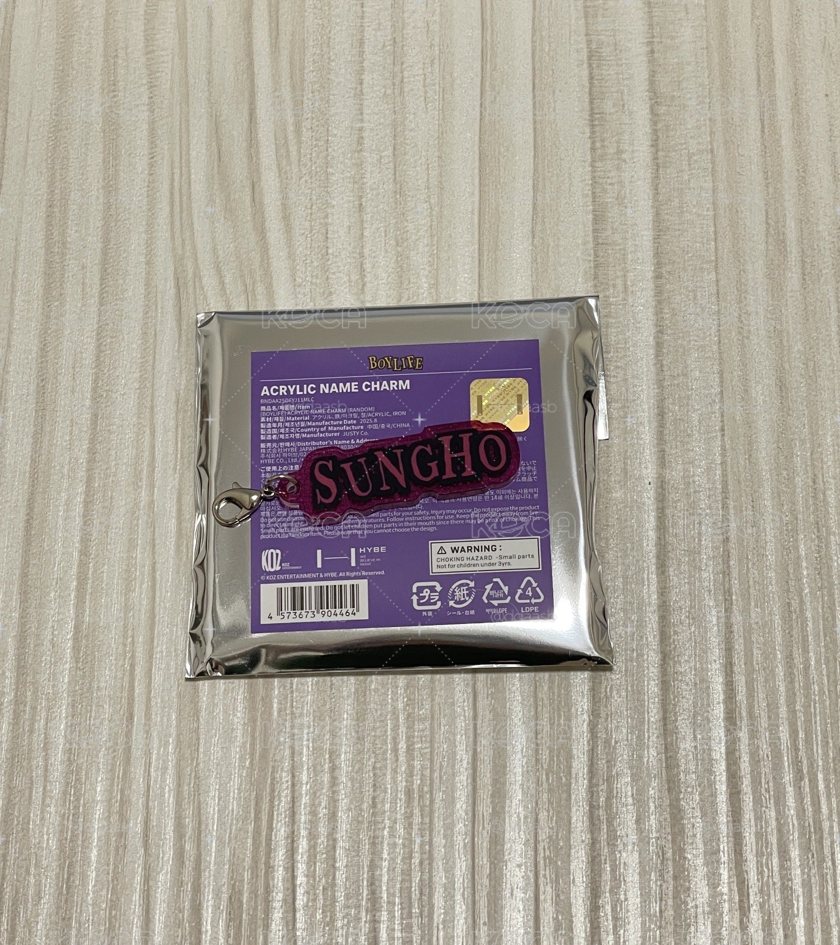 BOY LIFE吊飾-SUNGHO