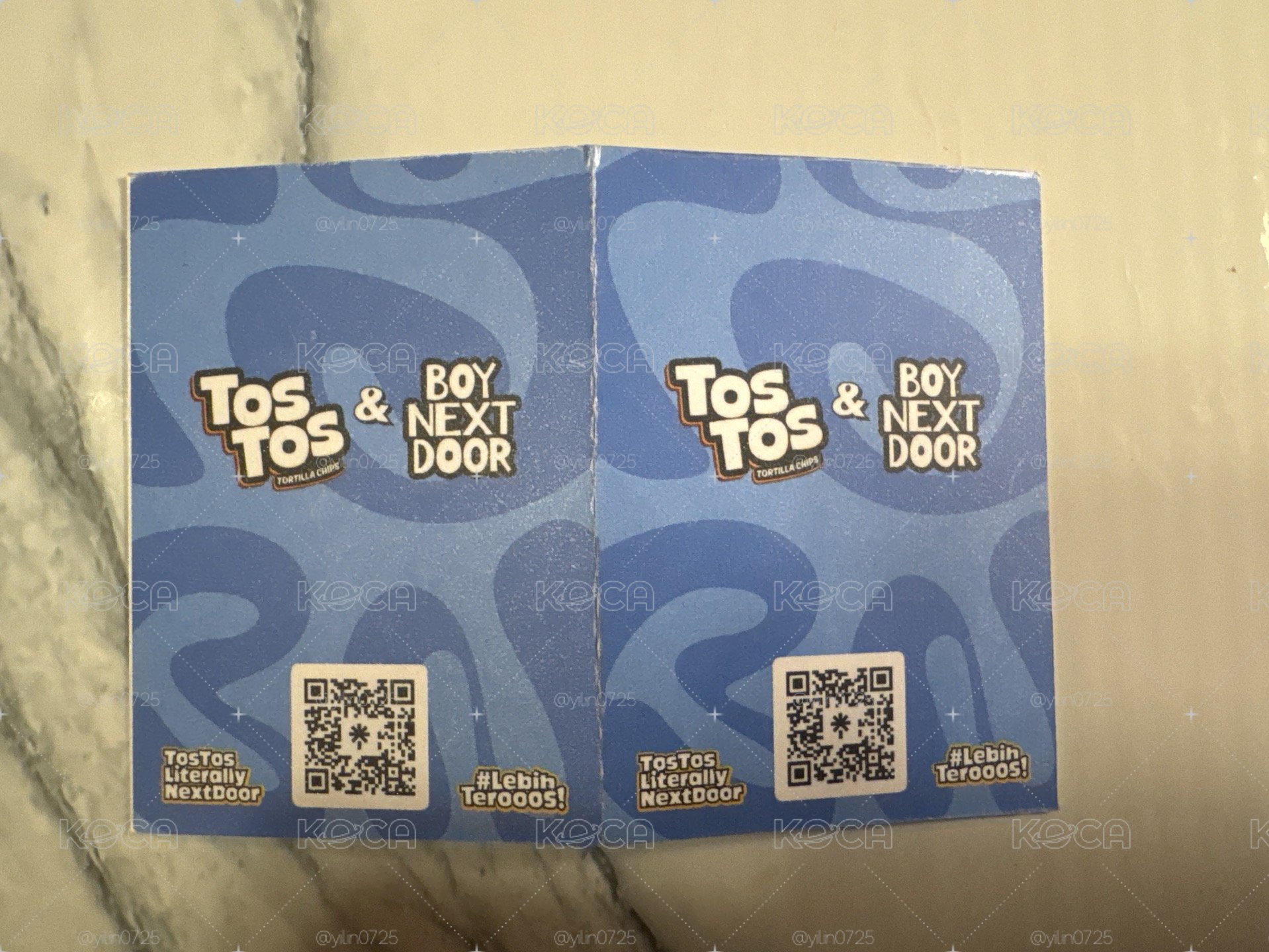 TosTos 餅乾小卡 泰山款