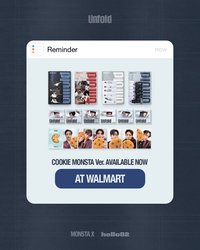 Unfold walmart 預售特典