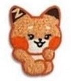 zeroni Lotte Duty Free 樂天 零食箱 刺繡 貼紙 