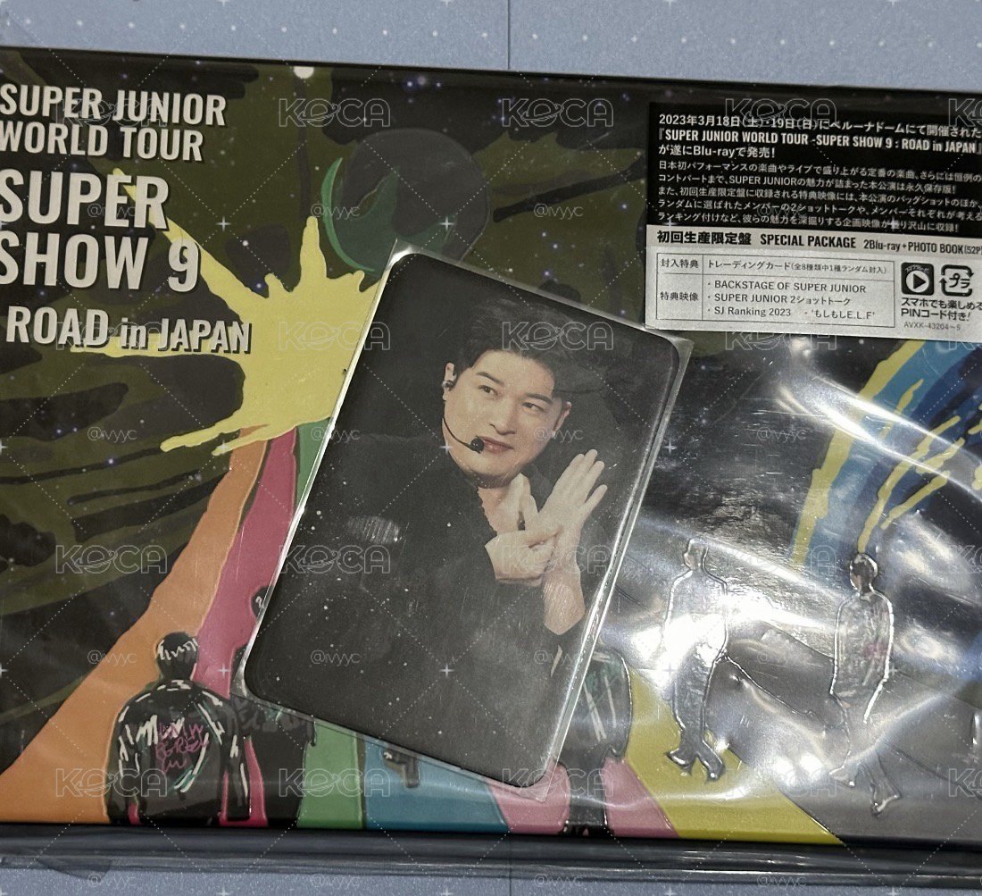 Super Junior_SUPER SHOW9 in Japan DVD