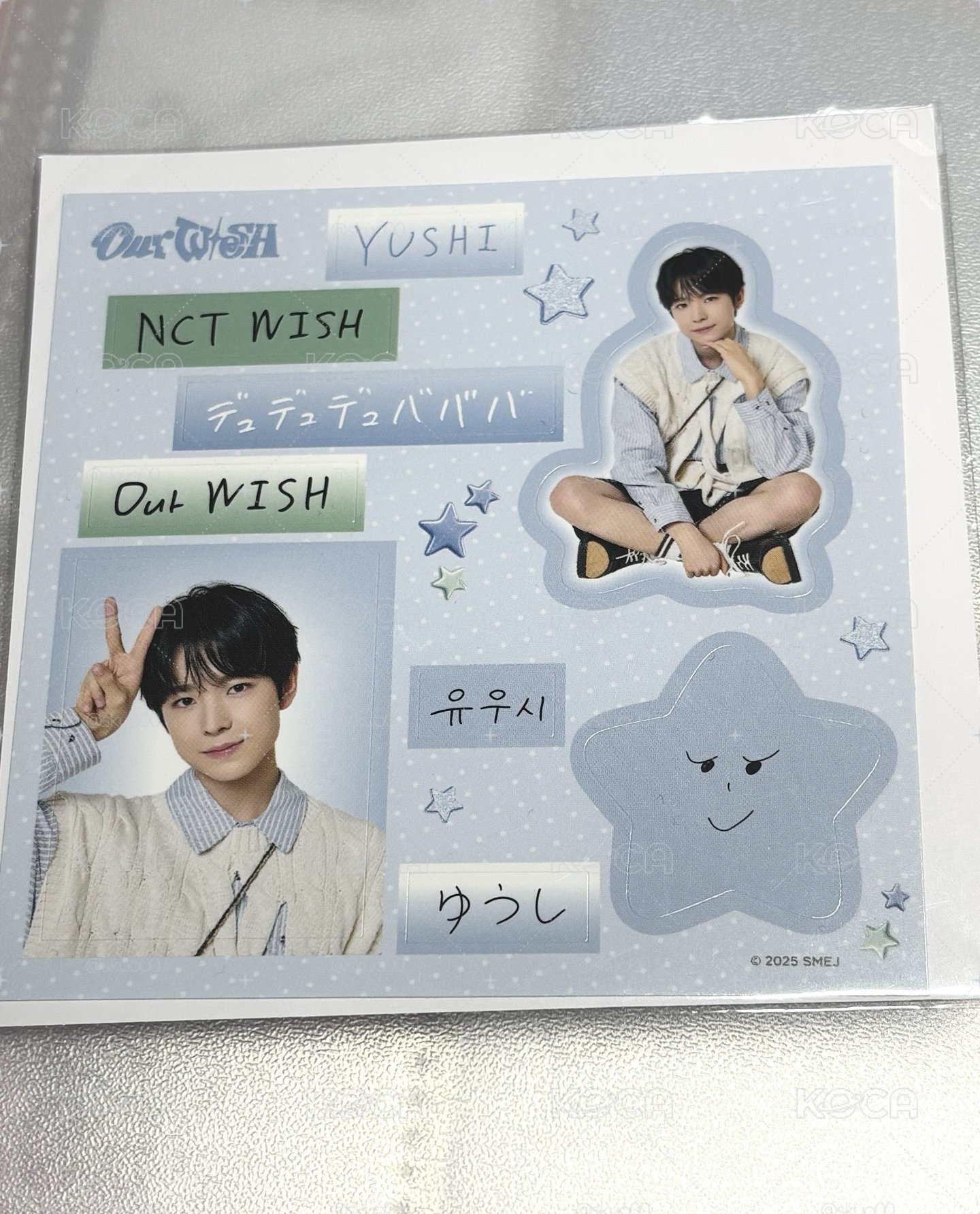  yushi 日巡貼紙