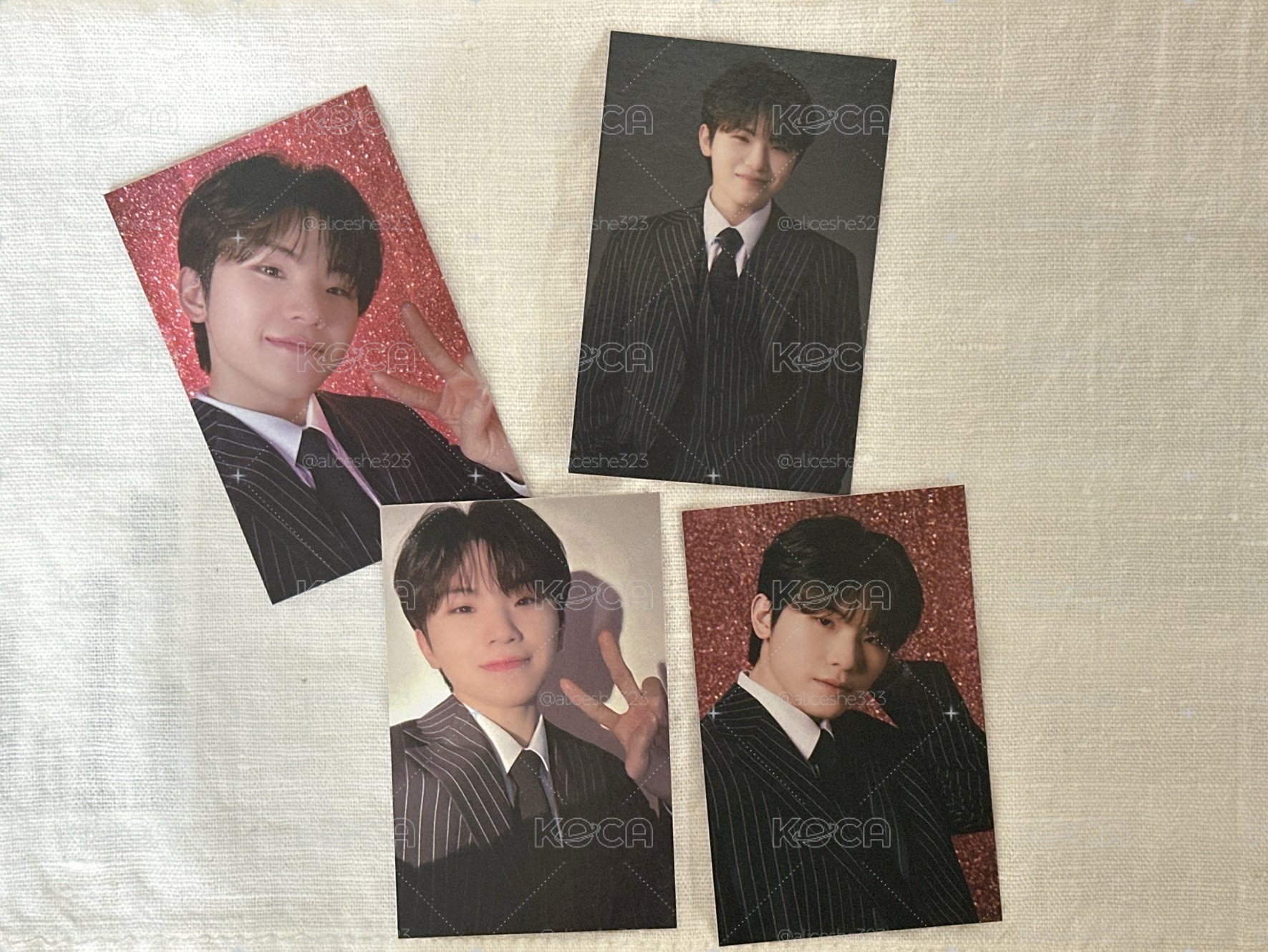 WOOZI生日禮盒VER.1 周邊卡