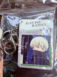 咒術迴戰展《劇場版 咒術迴戰 0 》篇   咒術S2快閃限定 鑰匙圈吊飾 咒術S2快閃限定_16格拼圖吊飾（狗卷棘）