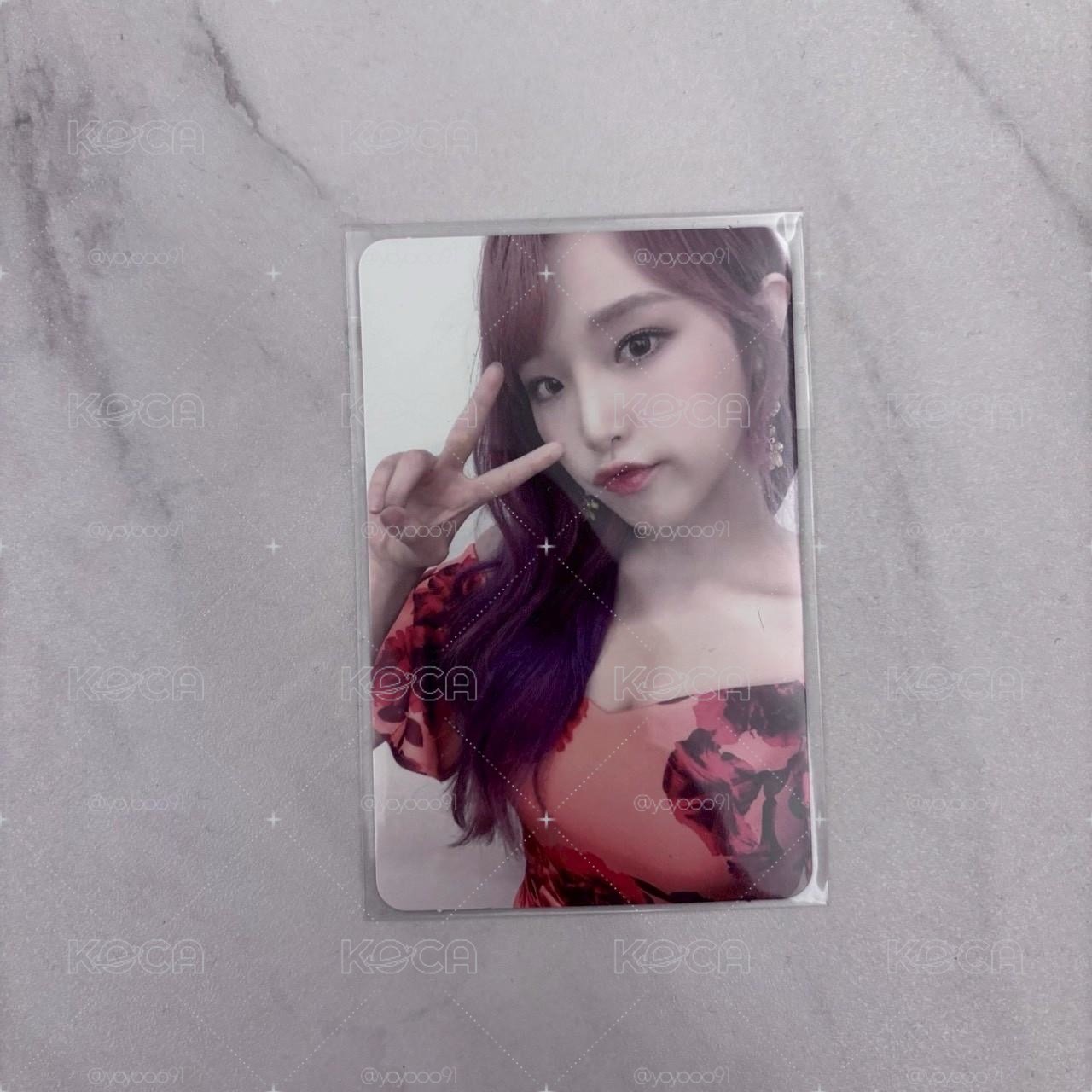 IZ*ONE YENA BLOOM*IZ  I WILL版 專卡