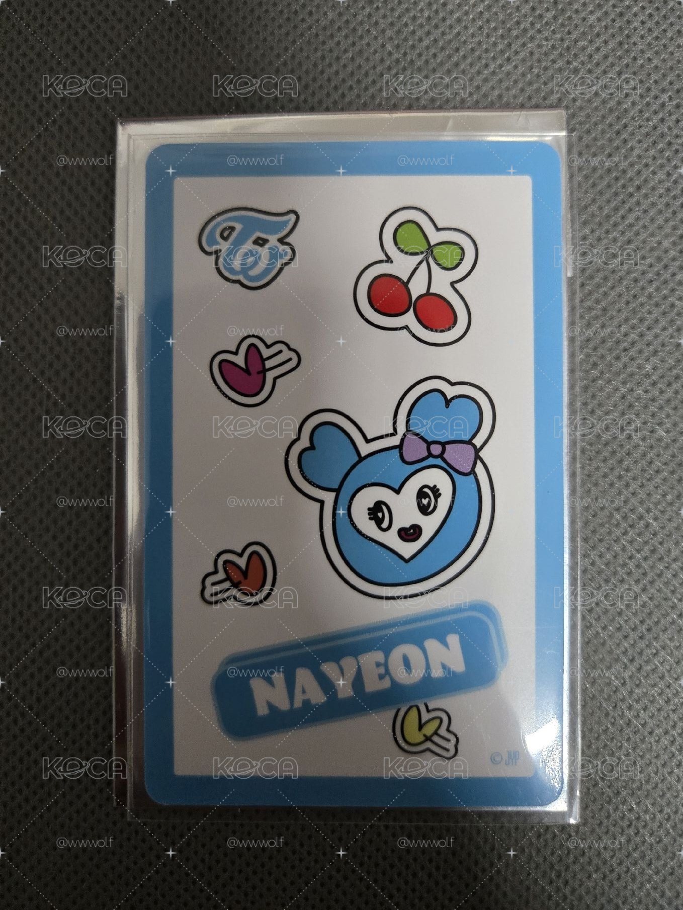 THIS IS FOR 六巡 JAPAN 滿額卡 NAYEON 娜璉