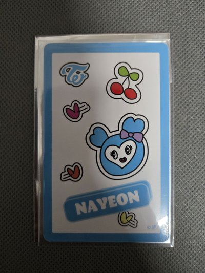 THIS IS FOR 六巡 JAPAN 滿額卡 NAYEON 娜璉