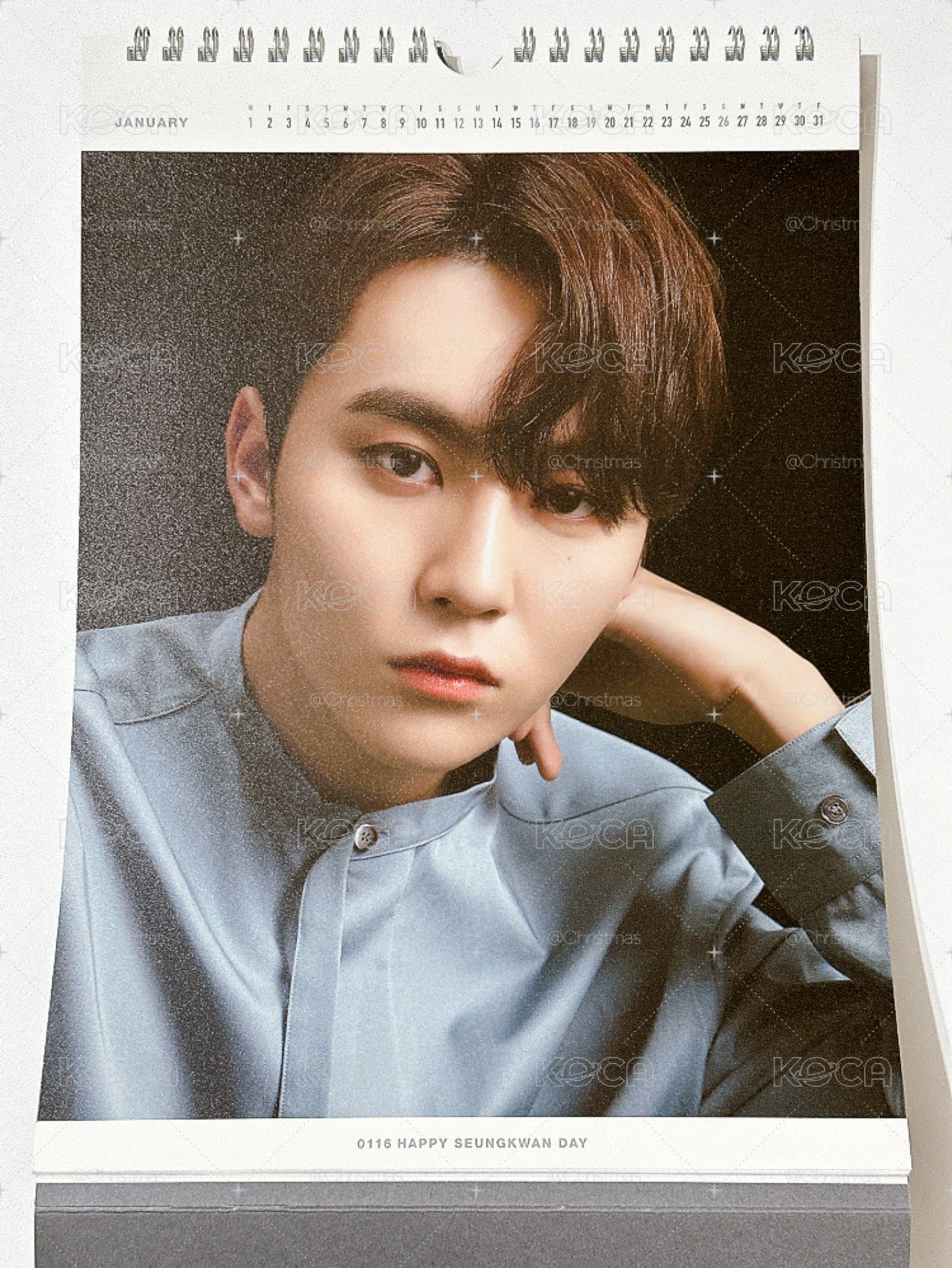 Seventeen 2020 japan official calendar 