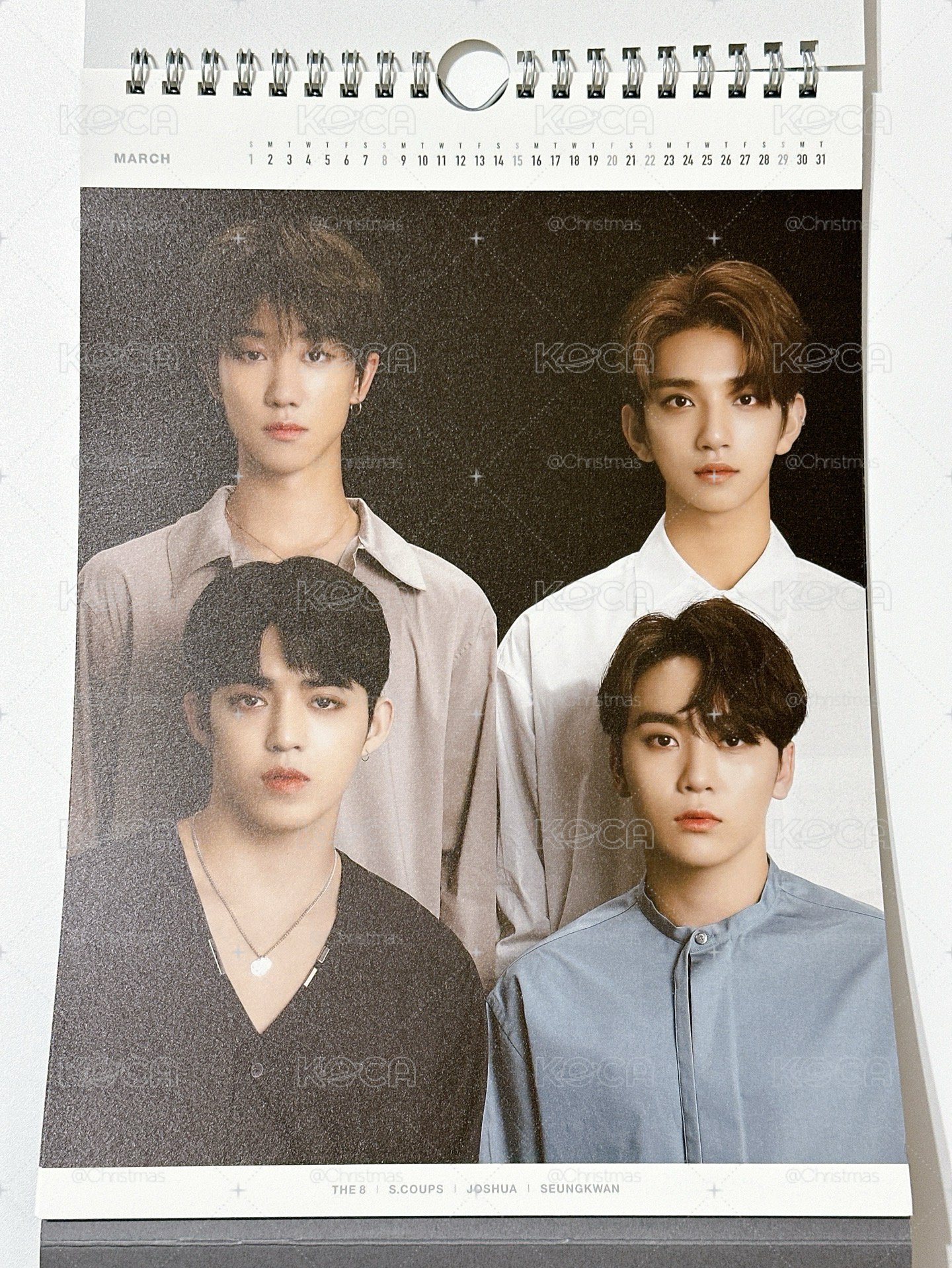 Seventeen 2020 japan official calendar 