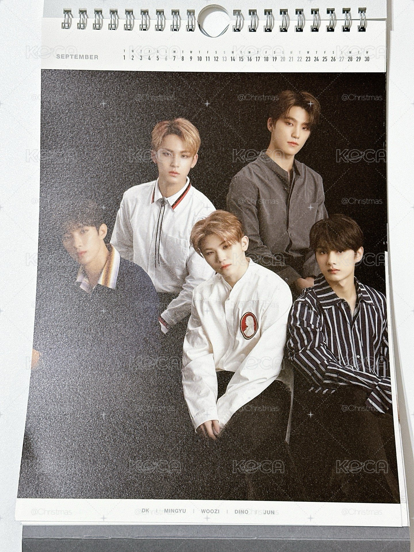 Seventeen 2020 japan official calendar 