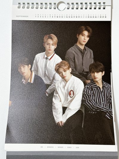 Seventeen 2020 japan official calendar 
