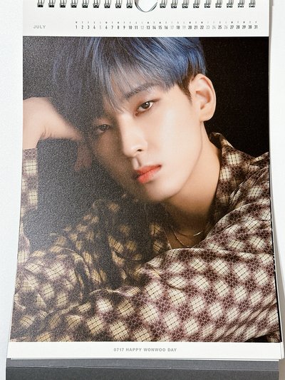 Seventeen 2020 japan official calendar 