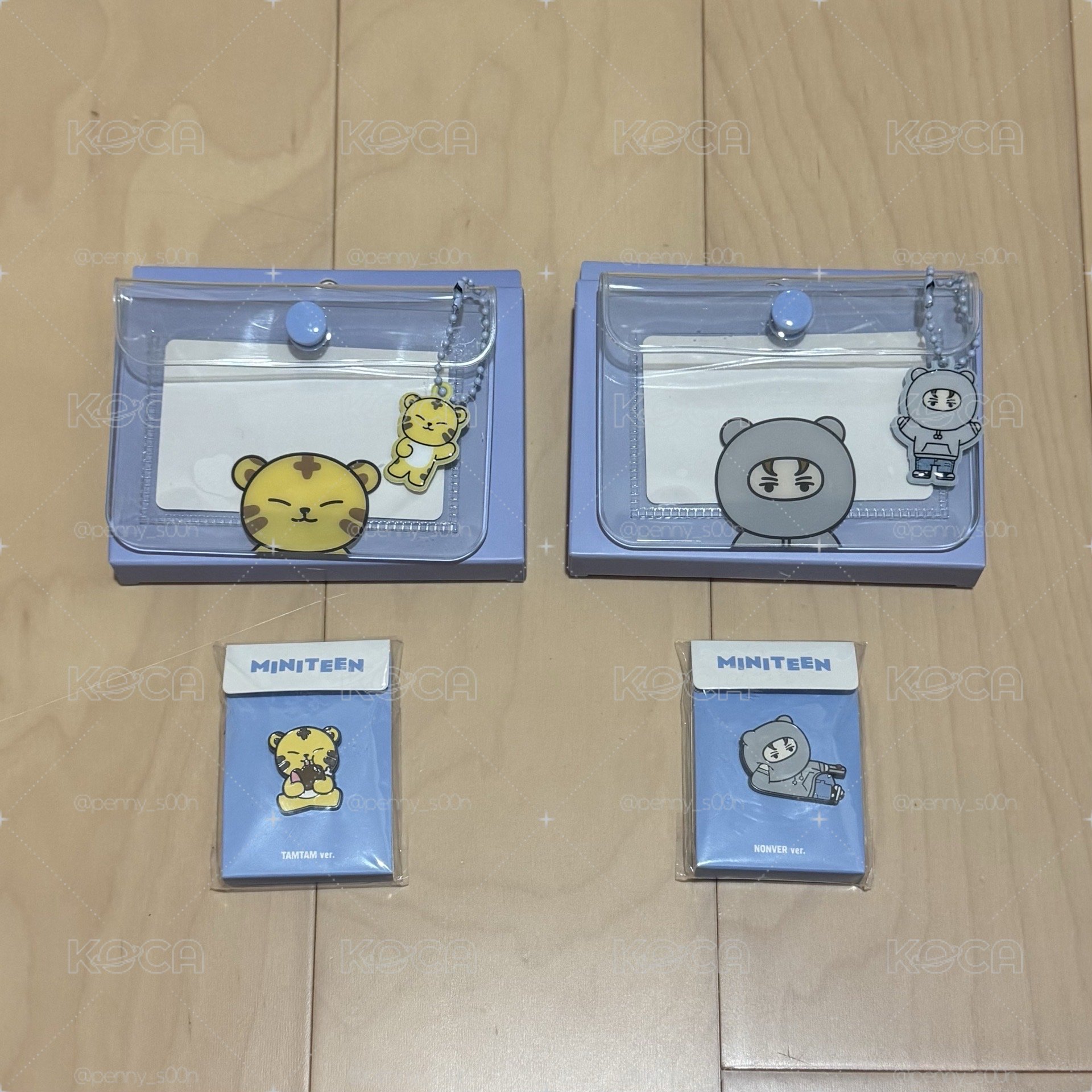 MINITEEN 收納包/徽章別針