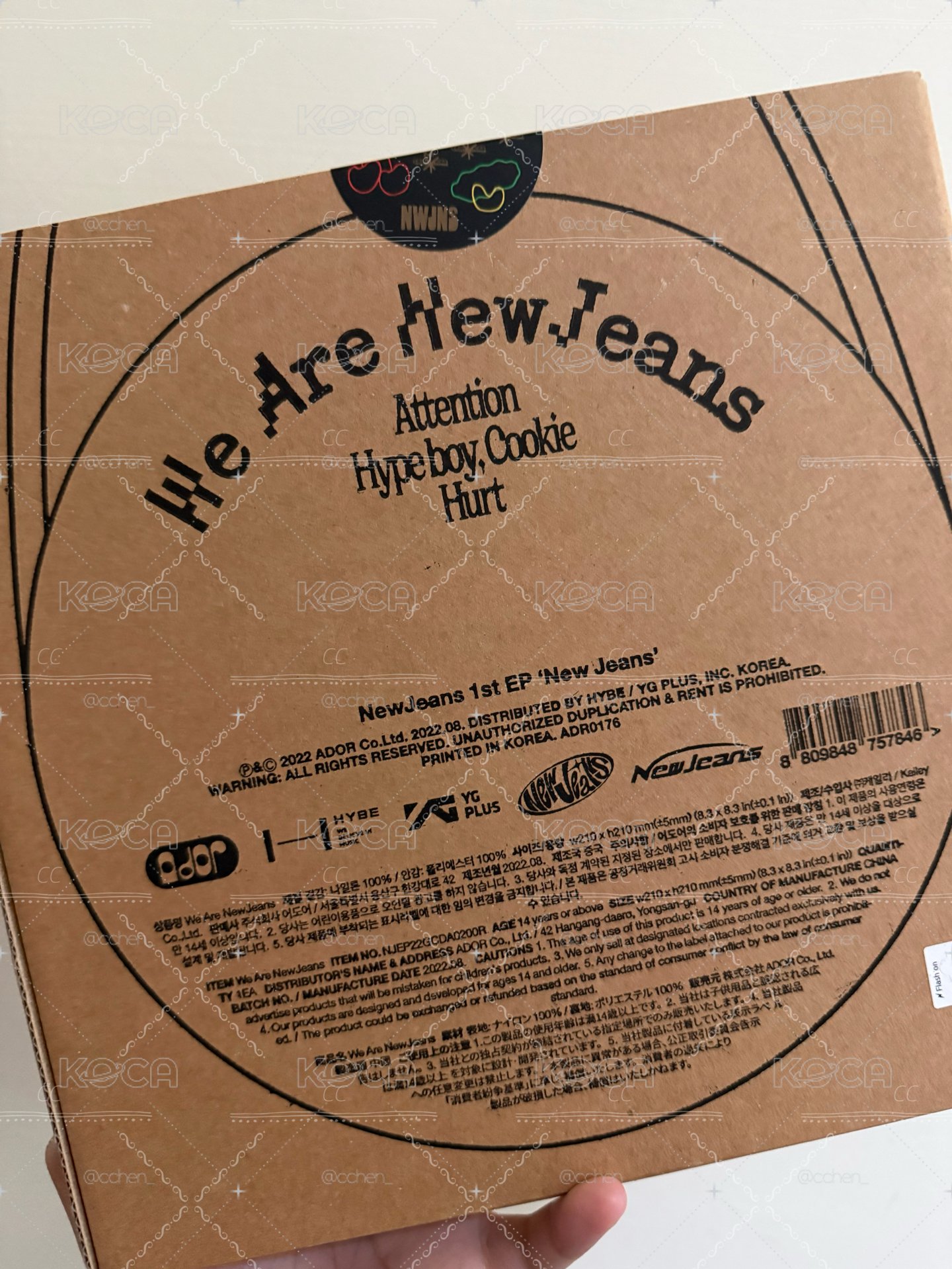 NewJeans出道包專黑色