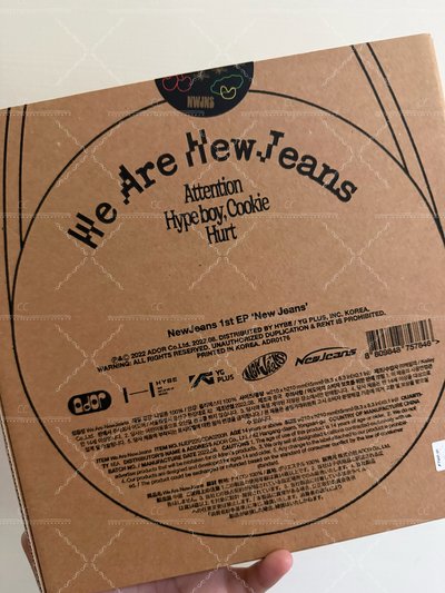 NewJeans出道包專黑色