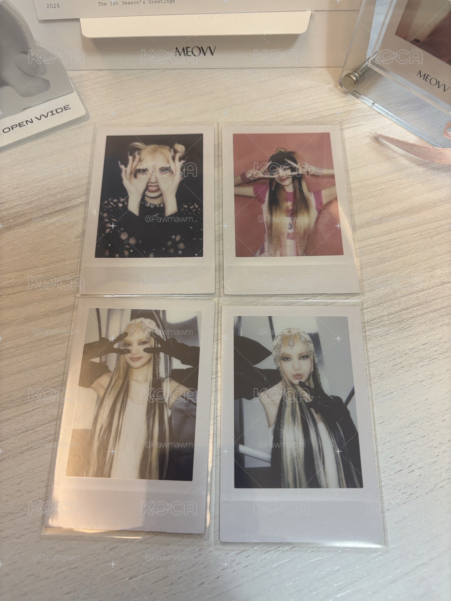 BORN PINK 專輯卡 Gray ver.Pola A /B ver.