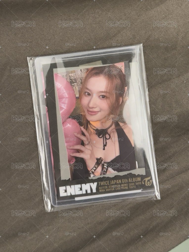 Sana Enemy 特典卡 未拆含卡套