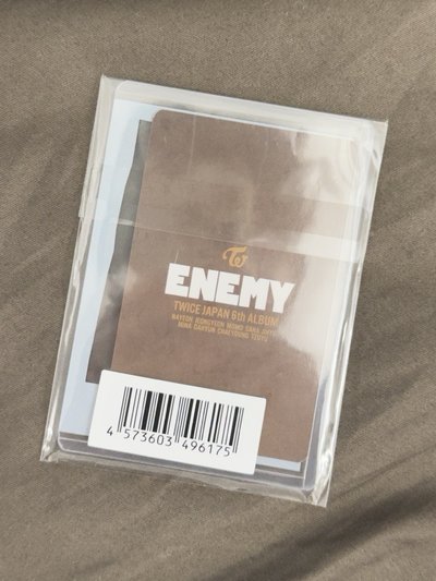 Sana Enemy 特典卡 未拆含卡套