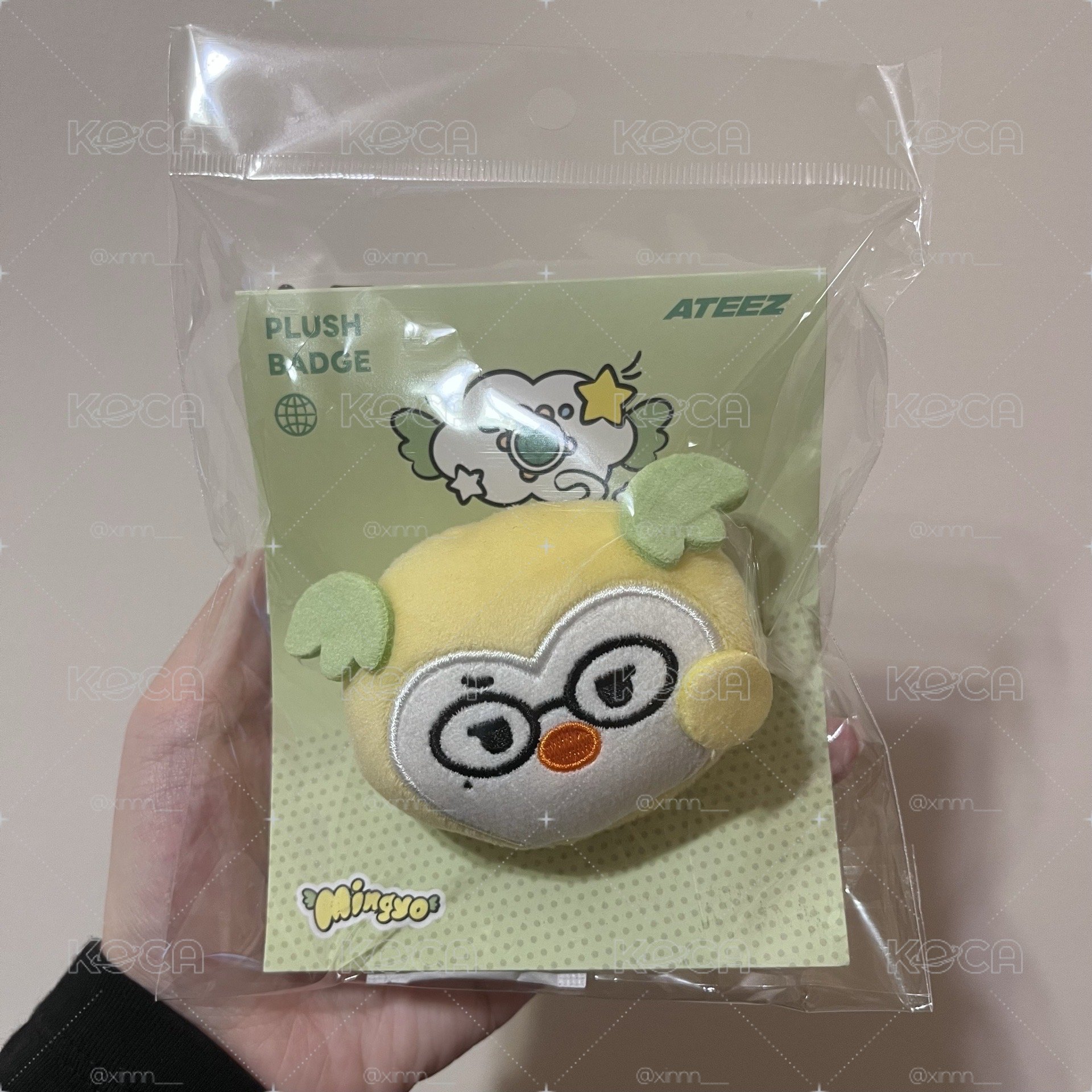 旼呦徽章