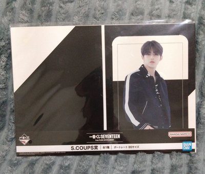 SVT  | 萬代一番賞 B5相片畫 + 資料夾  喆俊不拆