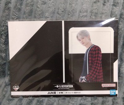 SVT  | 萬代一番賞 B5相片畫 + 資料夾  喆俊不拆