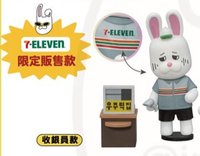 公仔 地球娛樂室 兔瓏公仔收銀員款