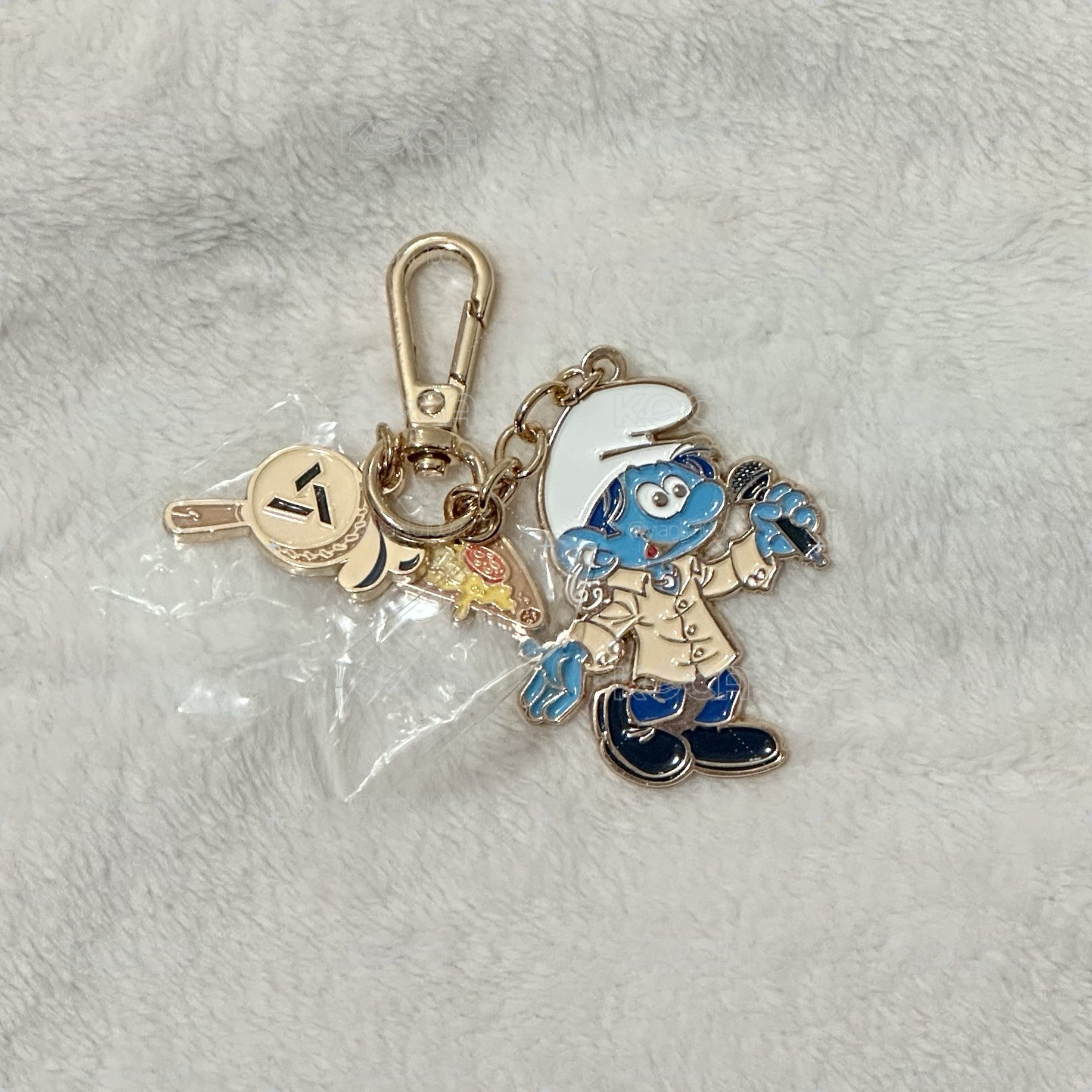 SEVENTEEN 藍色小精靈 聯名 鑰匙圈吊飾 DK