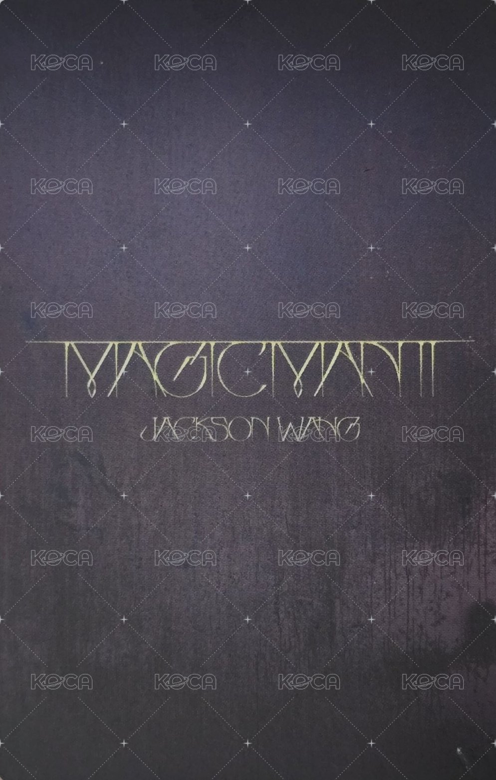 MAGICMAN 2 專輯卡  背面