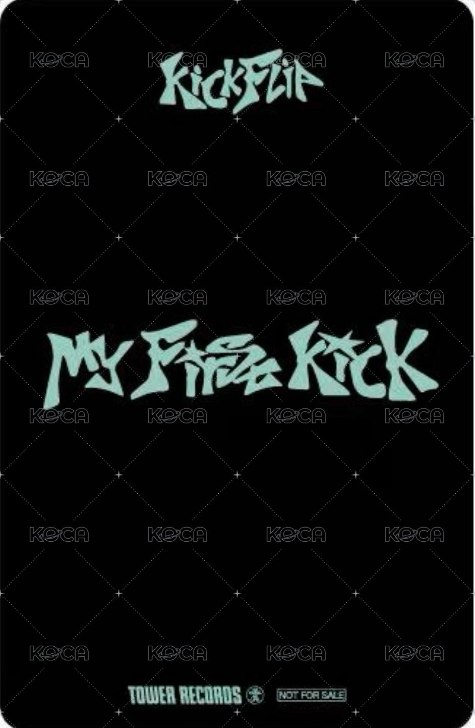 迷四 塔店 澀谷限定 幸運卡  背面