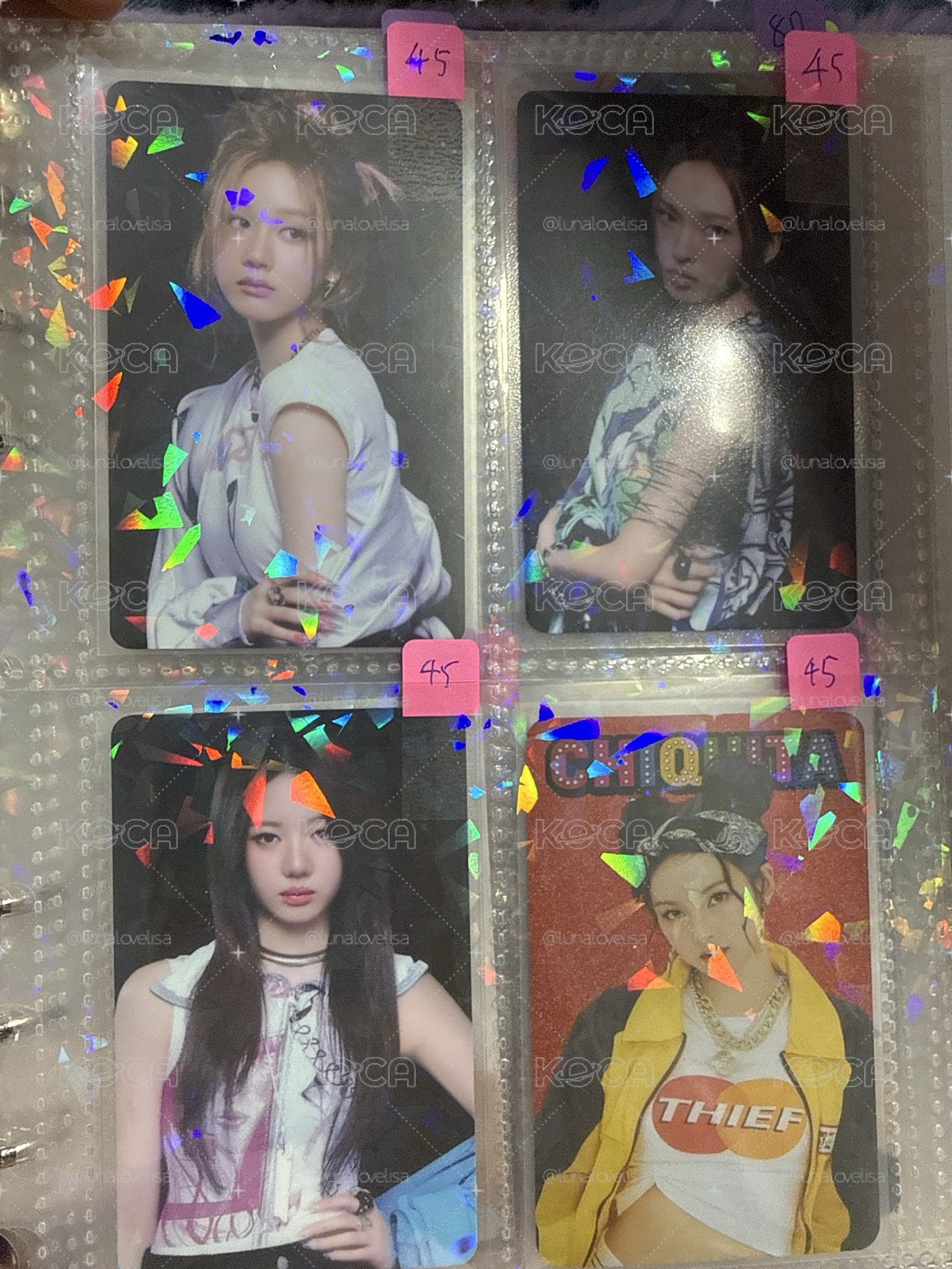BABYMONSTER 特典卡