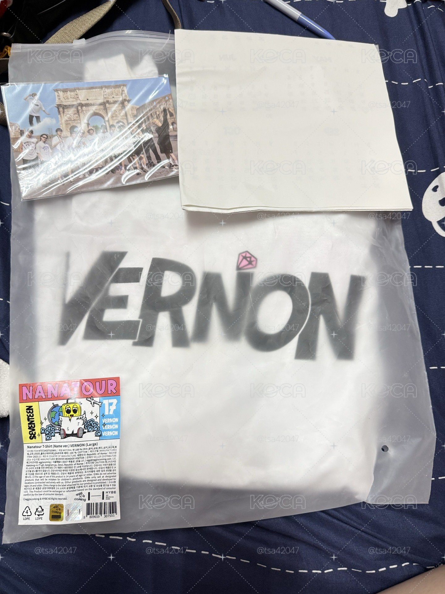 NANA TOUR T恤 T-Shirt VERNON ver.