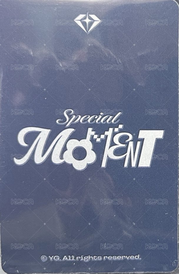 25首爾Fan Concert   鐵盒 周邊卡  背面