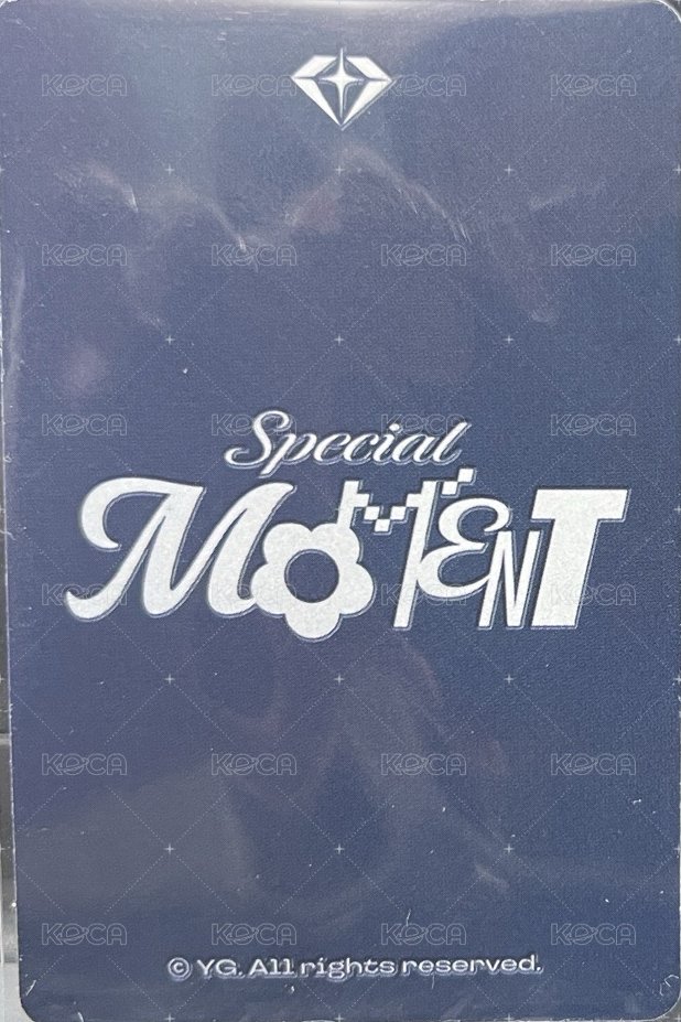 25首爾Fan Concert   鐵盒 周邊卡  背面