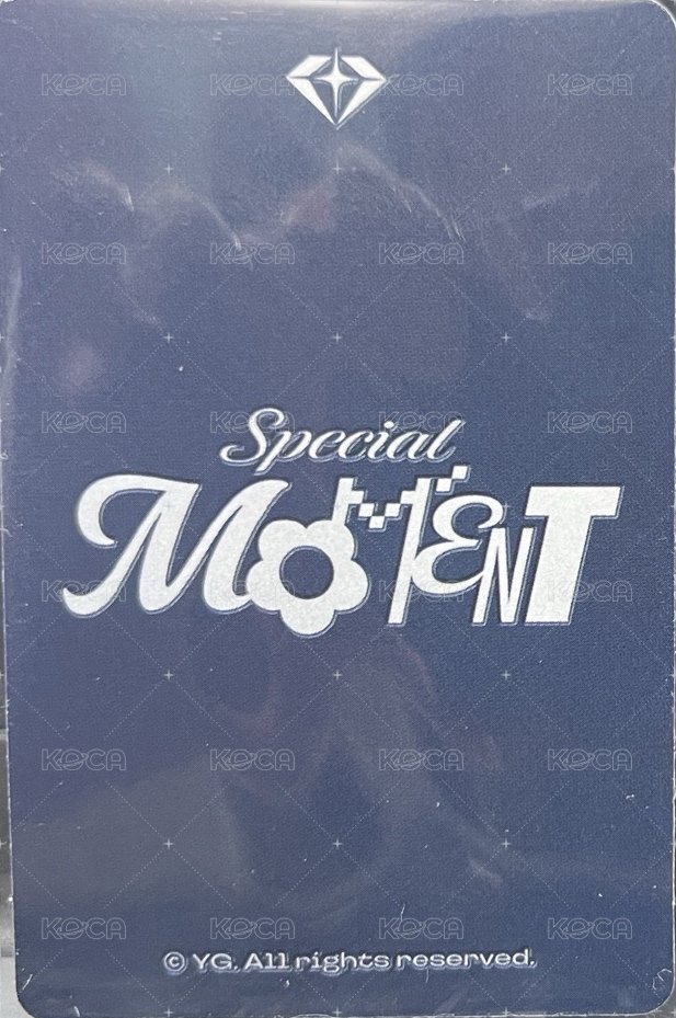 25首爾Fan Concert   鐵盒 周邊卡  背面