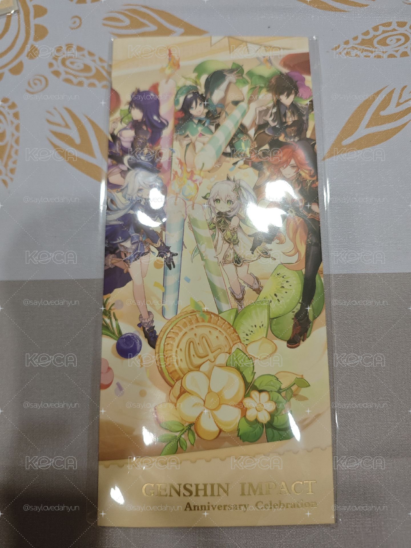 四週年鐳射票