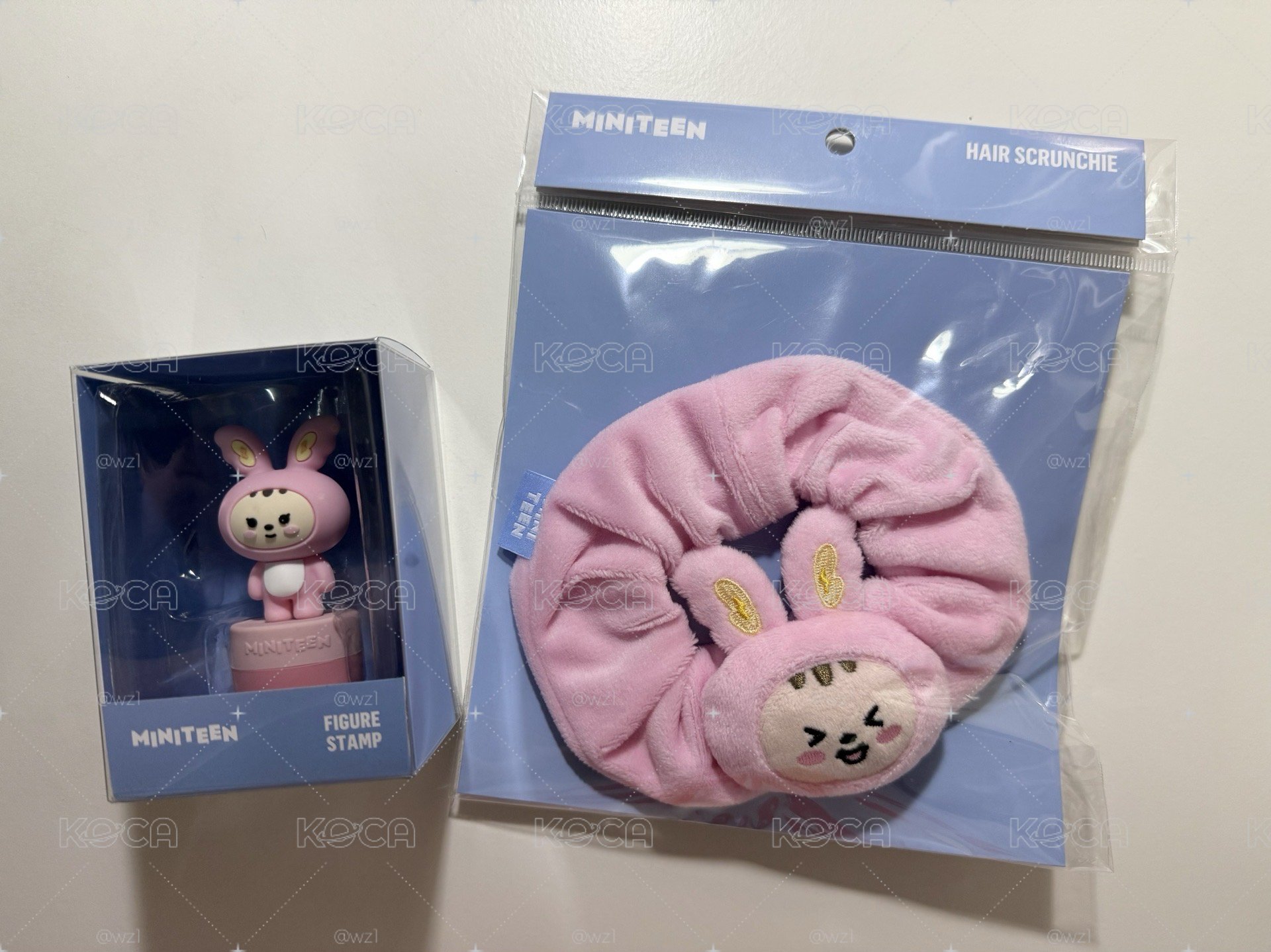 MINITEEN-쫑토람髮圈+公仔印章✨合售