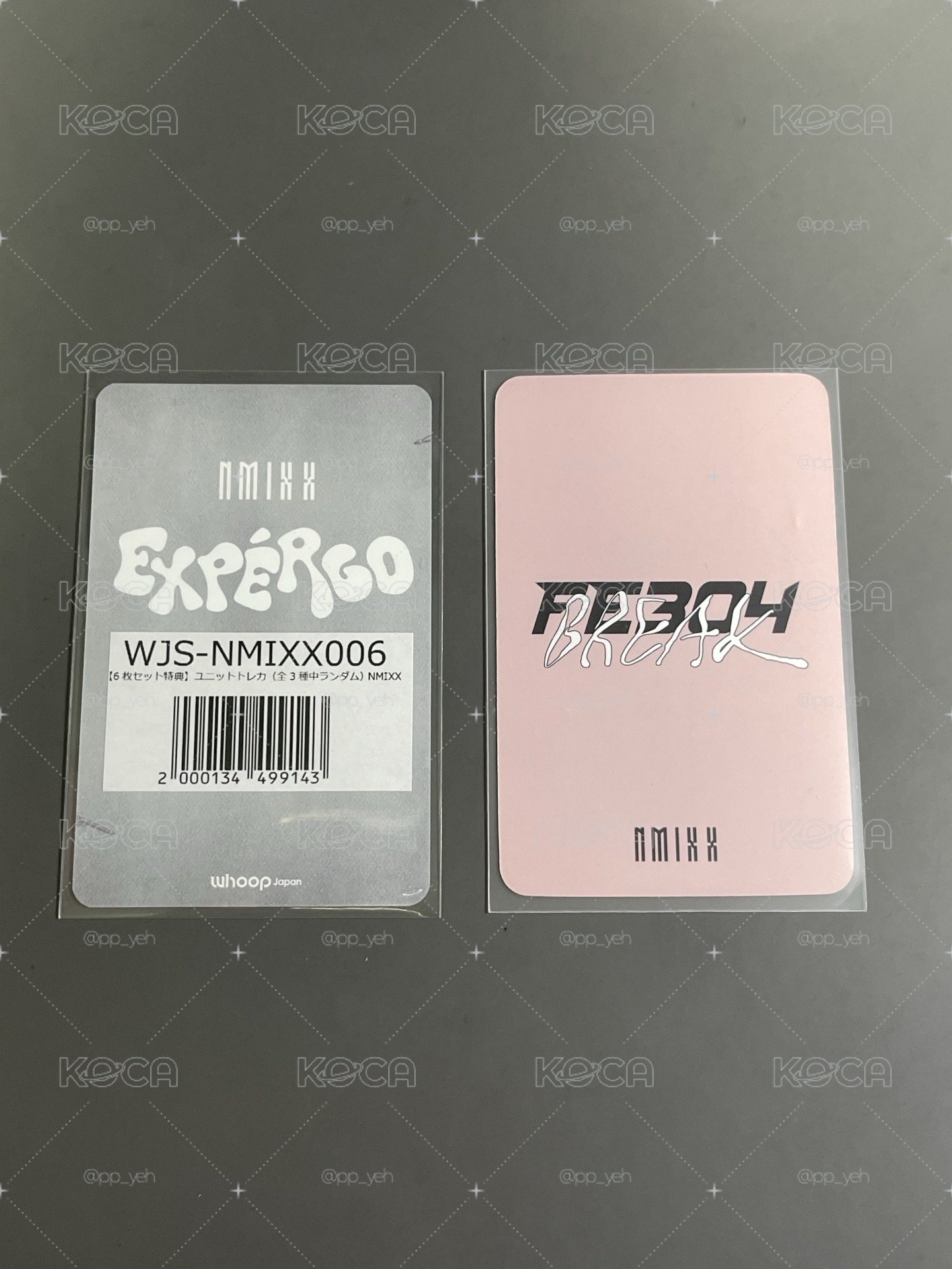 NMIXX whoop+sw友圭雙人卡