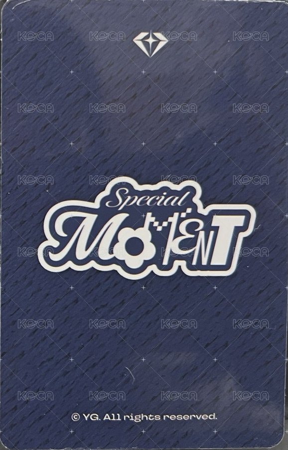 25首爾Fan Concert   行李袋 周邊卡  背面