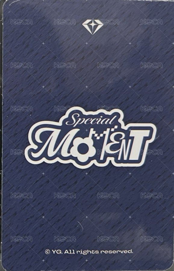 25首爾Fan Concert   行李袋 周邊卡  背面