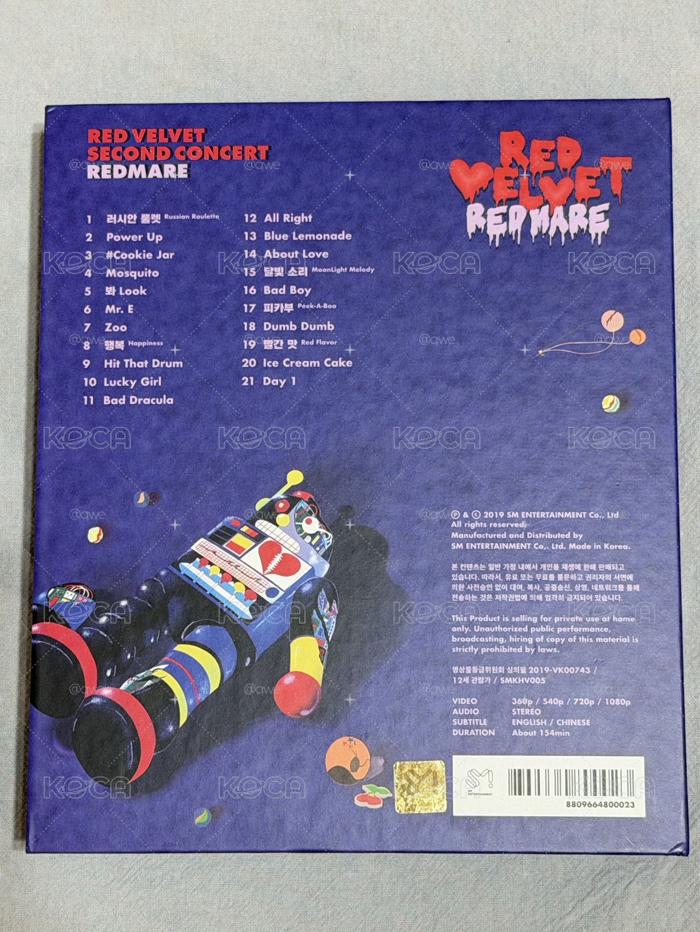 Red Velvet REDMARE Kihno Video